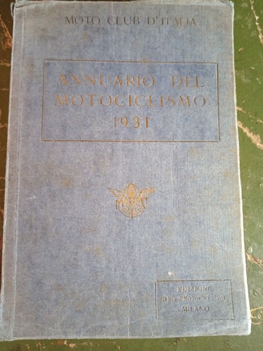 Annuario del motociclismo 1931