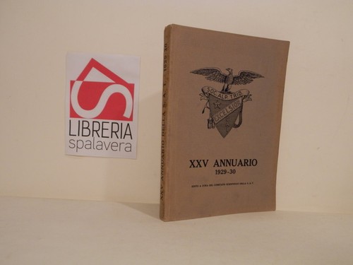 Xxv annuario 1929 1930 - annuario,