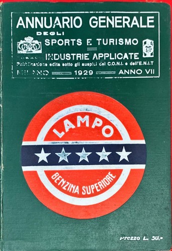 Annuario generale degli sports - annuario,