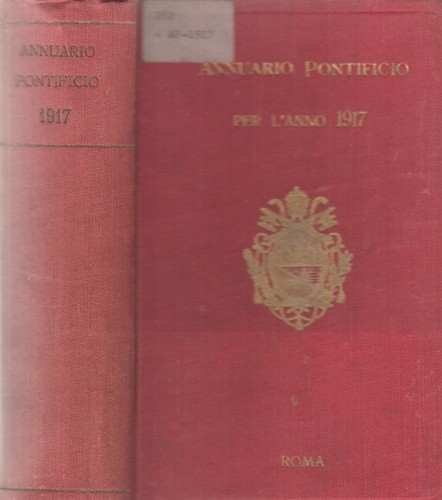 Annuario pontificio per anno - pontificio, l'anno