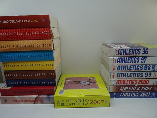 Lotto annuari dell atletica - dell'atletica, +