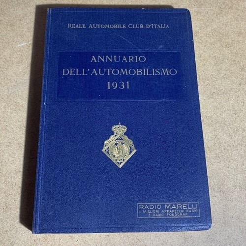 Annuario dell automobilismo - annuario, dell'automobilismo