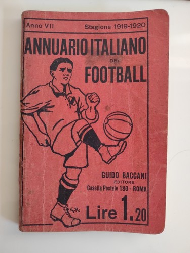 Annuario italiano del football - annuario,