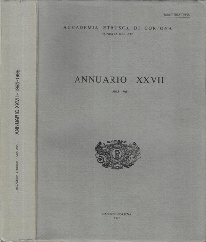 Annuario xxvii 1995 - xxvii, 96