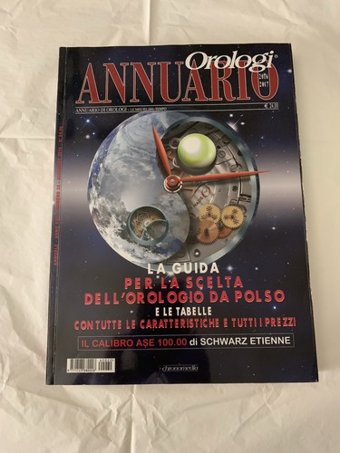 Annuario orologi misure del - le,