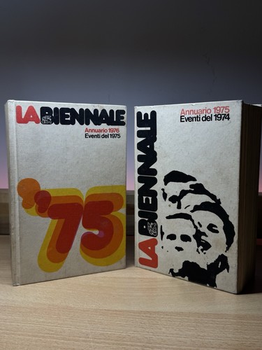 Biennale venezia annuari - la,