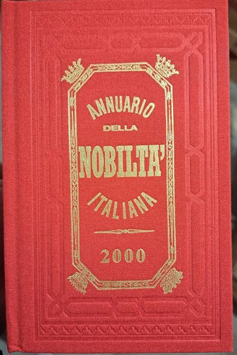Annuario della nobilt - annuario, nobilt�