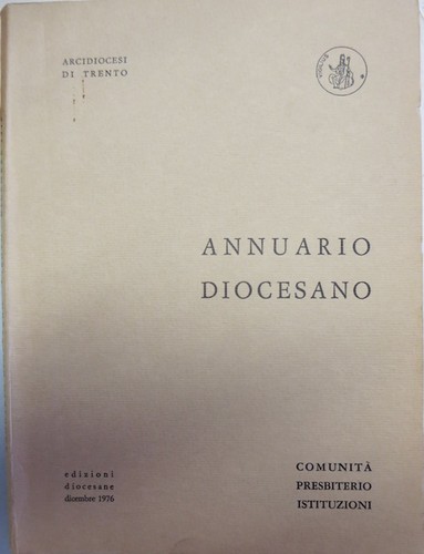 Annuario diocesano - annuario, diocesano.