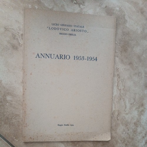 Annuario 1953 1954 - 1954, reggio